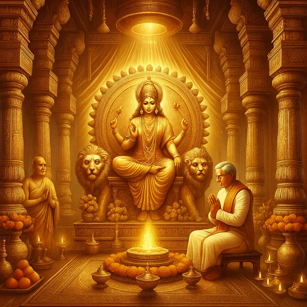 Maa Bagalamukhi puja